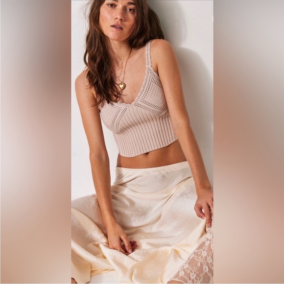 Free People Take Me Home Swit Cami Size S - Picture 1 of 6